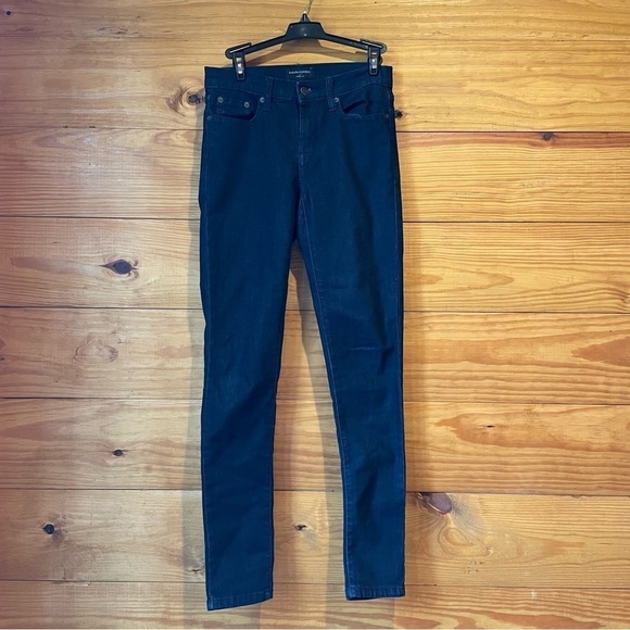 Banana Republic Factory Stretchy Skinny Fit Dark Wash Jeans 26 - Picture 1 of 9
